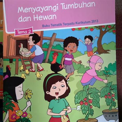 Jual Buku Sd Mi Kelas Tematik Menyayangi Tumbuhan Dan Hewan Di