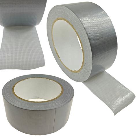 TAŚMA NAPRAWCZA srebrna szara ZBROJONA monterska DUCT TAPE 50m