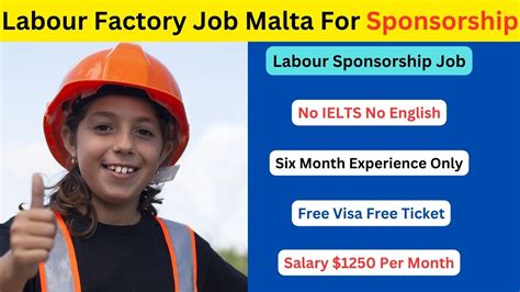 Labour Factory Job Malta For Sponsorship