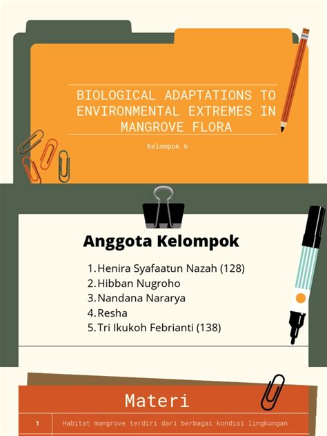 Kelompok 6 - Biological Adaptations To Environmental Extremes in ...