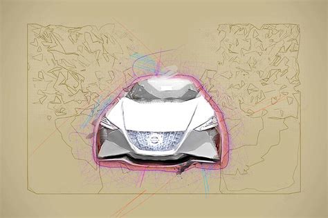 Nissan Imx Zero Emission Concept 2018 Electric Car Crossover Japanese Cars Mixed Media by Ola ...