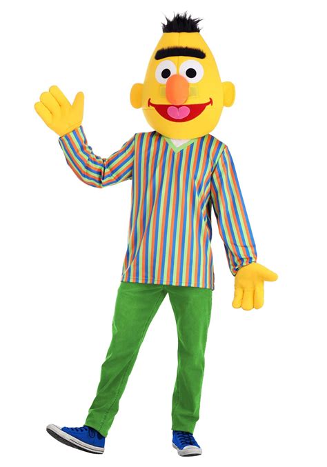 Sesame Street Adult Bert Costume - Walmart.com