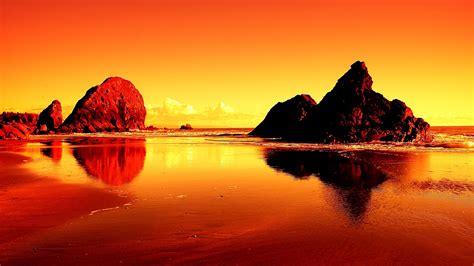 Download Nature Beach HD Wallpaper