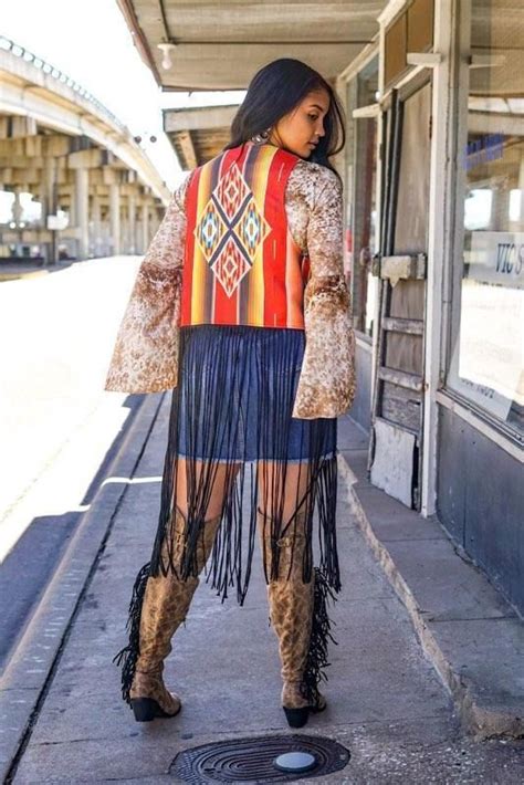 Serape Print Studded Vest Small Upcycle Clothes Western Outfits