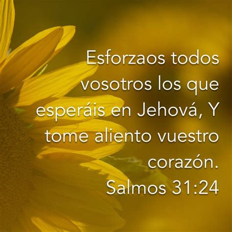 Salmos 31 24 Biblia Reina Valera 1960 RVR1960 Bible Lockscreen