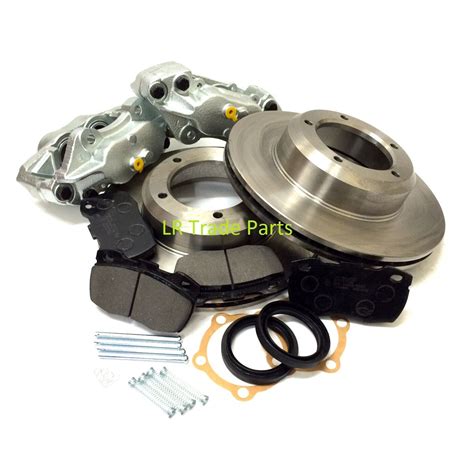 LAND ROVER DEFENDER 90 FRONT VENTED BRAKE UPGRADE KIT DISCS CALIPERS