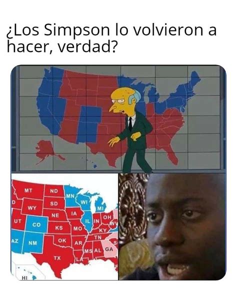 ¿los Simpson Lo Volvieron A Hacer Verdad Memes