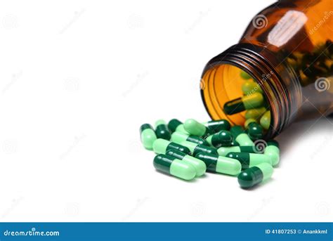 Green Capsule Stock Photography 10544930