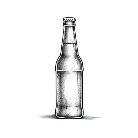Premium Ai Image Glass Beer Bottle Ai Generated