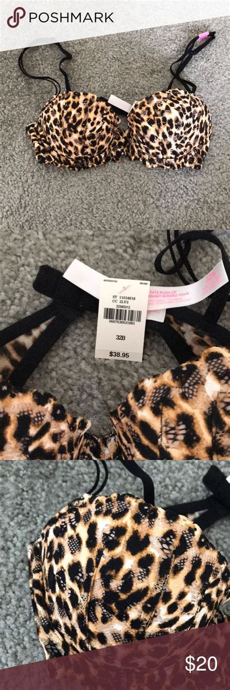 💥flash Sale💥victorias Secret Pink Leopard Bra Pink Leopard Secret