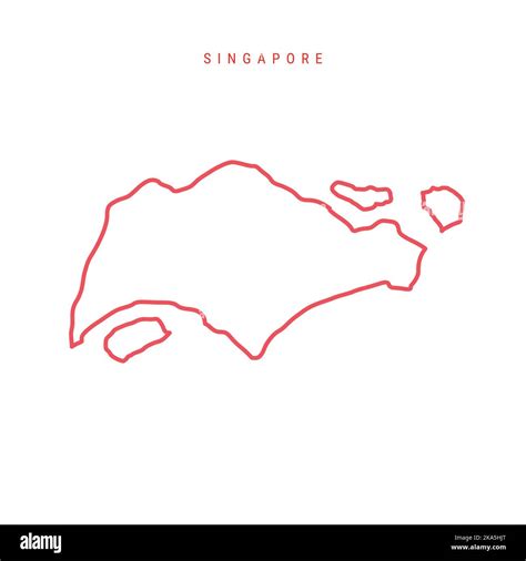 Map Of Singapore Country