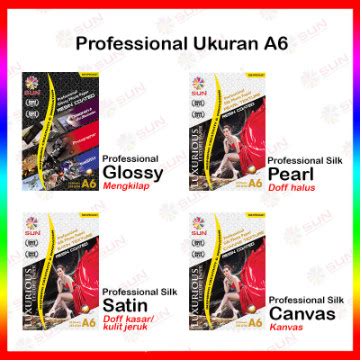 Jual Kertas Foto Sun Professional Silk Photo Paper R Pearl