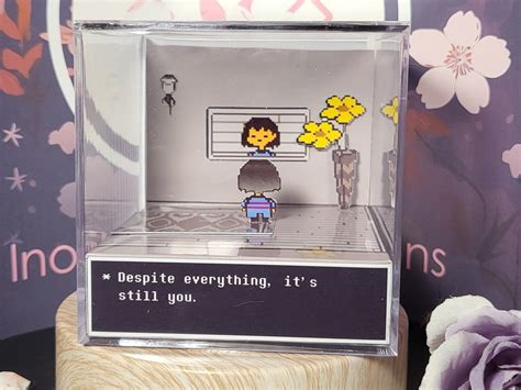 Undertale Despite Everything It S Still You Diorama Cube D Videogame