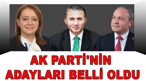 AK PARTİ NİN ADAYLARI BELLİ OLDU Bolu Takip Gazetesi