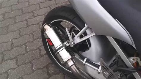 Honda CBR 600 F4i Dominator GP1 Exhaust YouTube