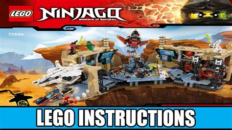 LEGO Instructions How To Build LEGO Samurai X Cave Chaos 70596 LEGO