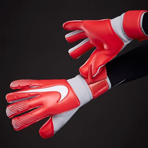 Guantes De Portero Nike GK Vapor Grip 3 RS Promo Crimson Gris Lobo