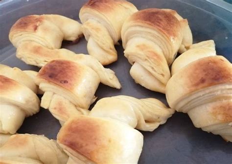 Medialunas Fáciles Y Económicas Rellenas De Dulce De Leche 🥐 Receta