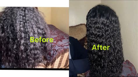 HOW TO CARE AND DEFINE CURLY HAIR Wig OLD WIG REVAMP YouTube