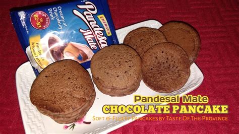 How To Make Chocolate Pancake Soft And Fluffy Pancake With Pandesal