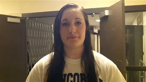 Becky Mueller Postgame Reaction Jan 25 Youtube