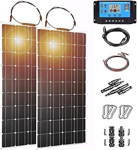 Pannello Solare 600w Off Grid Kit Solare 2 Pezzi 300w 18v Pannello