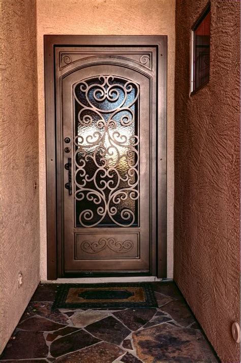 Puertas De Herrer A Sencillas Y Bonitas Wrought Iron Entry Doors