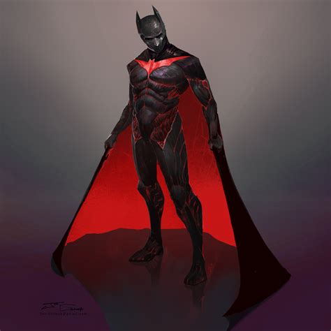 ArtStation BatMan Beyond Fan Redesign Joe Grabenstetter Batman