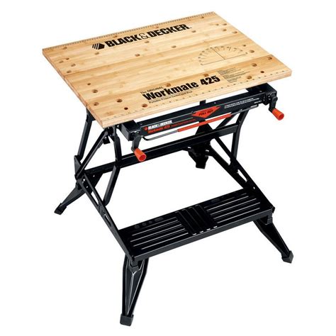 Black And Decker 7 In W X 30 In H Adjustable Wood Work Bench