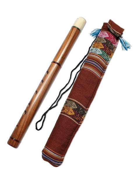 Song Of The Andes Peruvian Quena Flute Wood Wcase Mm11 004 Brown