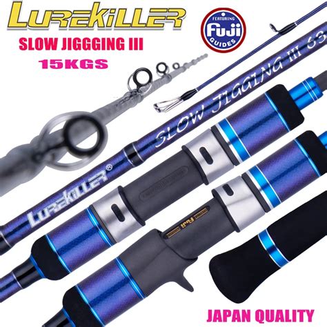 Lurekiller Fuji Parts Slow Jigging Rod M Ocean Boat Rod Pe