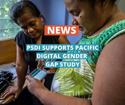 PSDI Supports Pacific Digital Gender Gap Study Pacific Private Sector