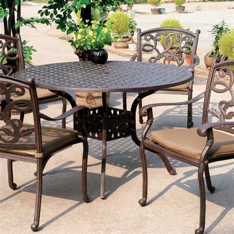 enjoying outdoor dining  cast aluminum patio dining sets patio