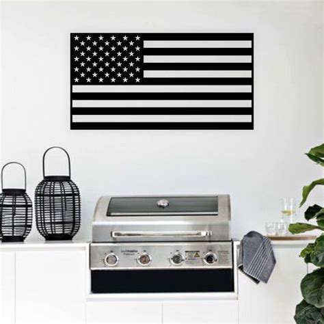 american flag metal sign metal  flag metal flag patriotic sign