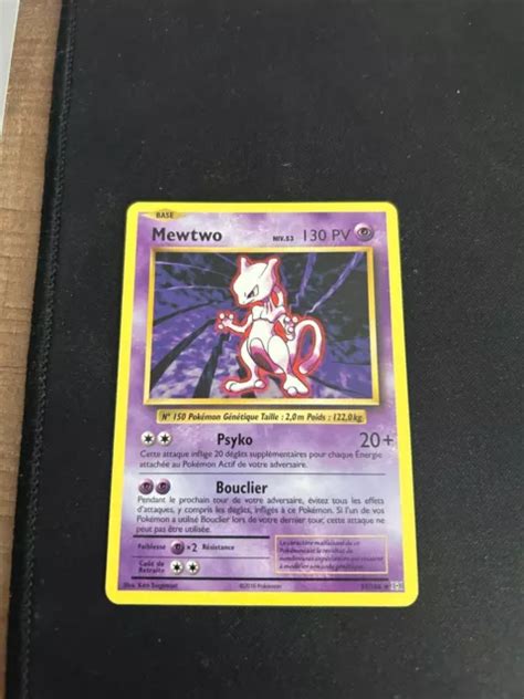 Carte Pokemon Mewtwo Rare Serie Xy Evolution Fr Tbe Eur