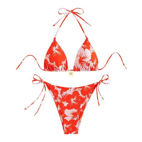 Arnsht Women S New Fashion Comfortable Bikini Piece Triangle Bathing