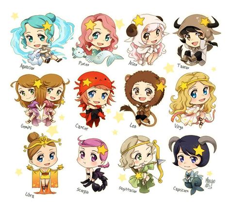 Pin By Isabella Vidal On Zodiac Signs Anime Zodiac Zodiac Art