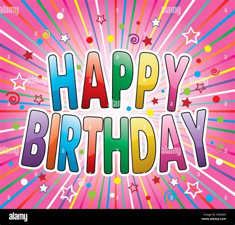 Birthday Greeting Hi Res Stock Photography And Images Alamy