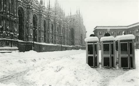 Anni Dalla Grande Nevicata Del Le Foto Di Milano