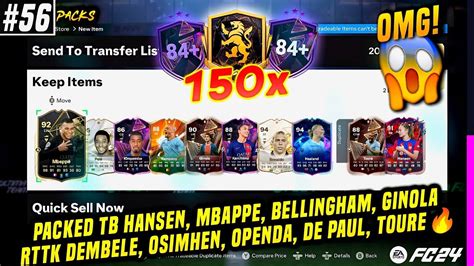 OMG PACKED MBAPPE GINOLA HANSEN DEMBELE OPENING 150x ELITE DIV