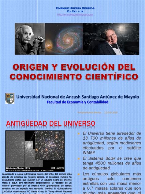 Evolución Histórica Del Conocimiento Científico Homo Science