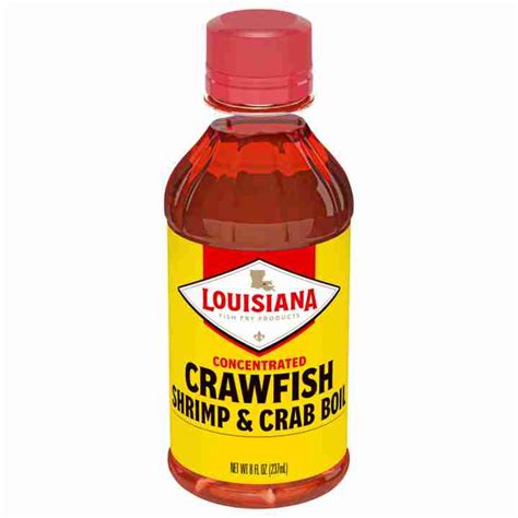 Louisiana Fish Fry Concentrated Crawfish Shrimp Crab Boil Oz