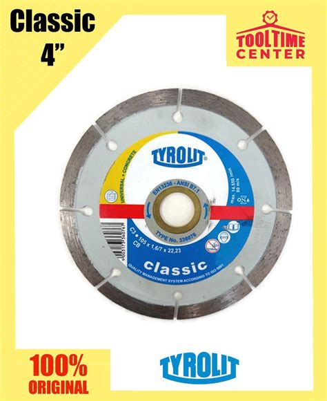 Tyrolit Classic Diamond Cutting Wheel Lazada Ph