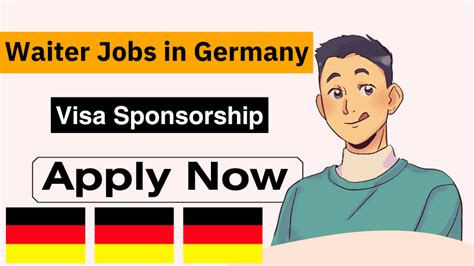 Waiter Jobs In Germany With Visa Sponsorship 2025