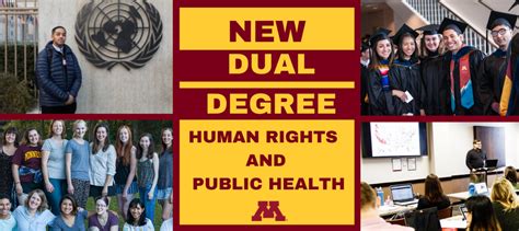 New Human Rights And Public Health Dual Masters Degree Is First Of Its