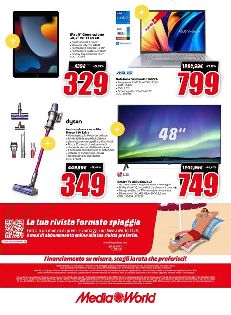 Volantino Mediaworld Dal Giugno Offerte A Pagina