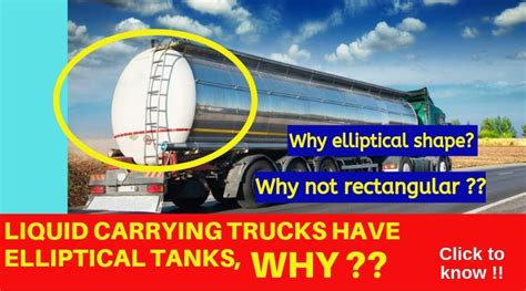 Mechanical Minds Know Why Liquid Carrying Trucks Have Elliptical Tanks