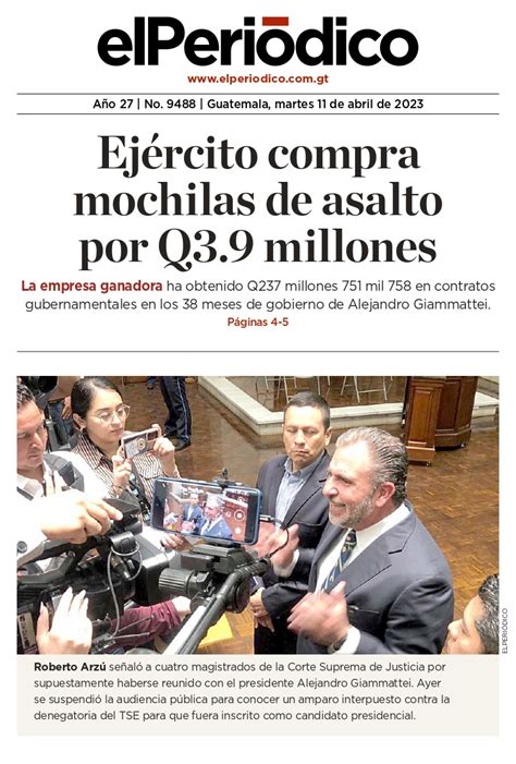 elPeriódico on Twitter Edición diaria Martes 11 de abril Puedes