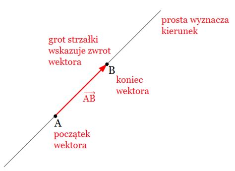 Wektory Definicja I Dzia Ania Na Wektorach