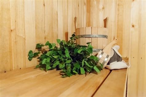 Detalhes do interior sauna finlandesa a vapor acessórios